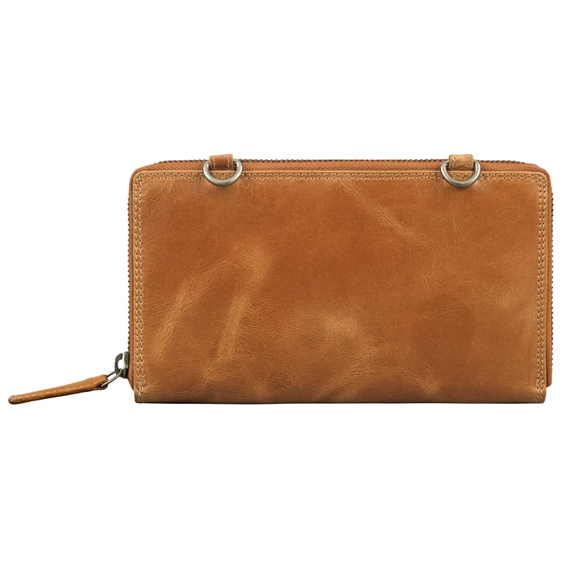 "Monica" 4 in 1 Leder Geldbörse mit Handyfach Schultertasche Damen