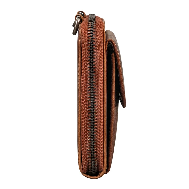 "Monica" 4 in 1 Leder Geldbörse mit Handyfach Schultertasche Damen