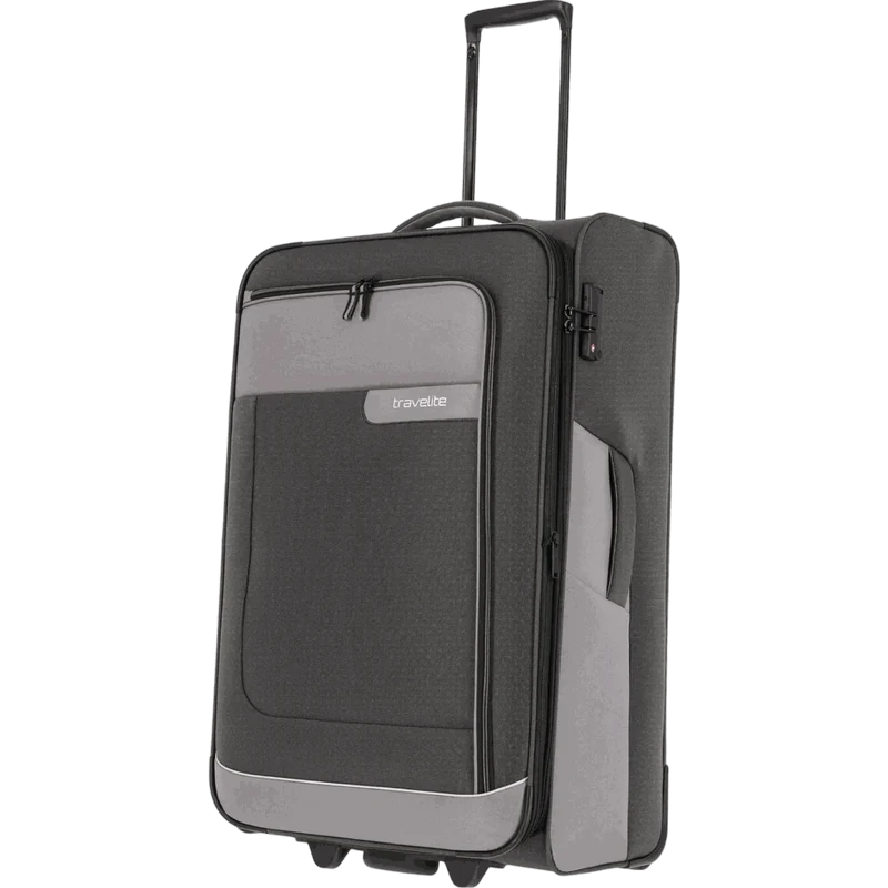 Travelite Viia 2-Rollen Kofferset 3tlg, L/M/S -Schiefer