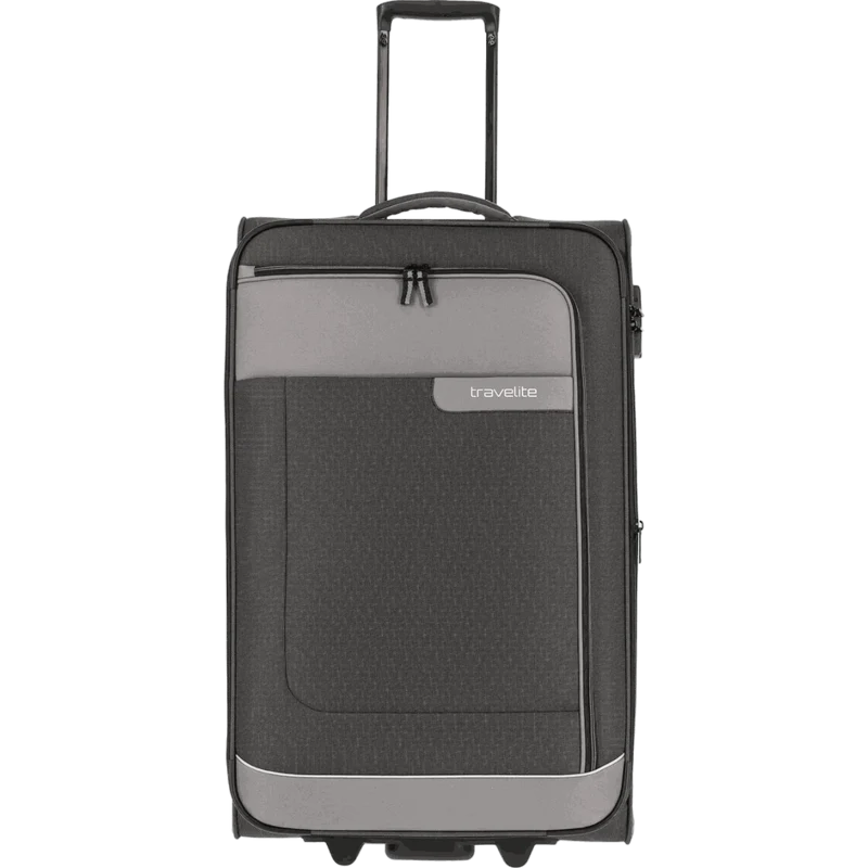 Travelite Viia 2-Rollen Kofferset 3tlg, L/M/S -Schiefer