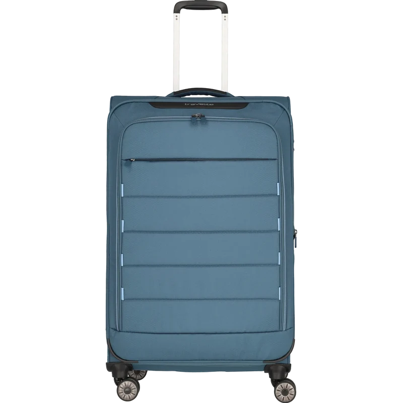 Travelite Skaii 4-Rollen Trolley L 78 cm -Panoramablau
