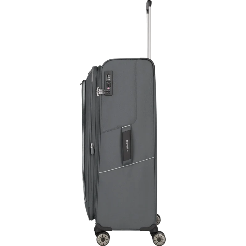 Travelite Skaii 4-Rollen Trolley L 78 cm -Gipfelgrau