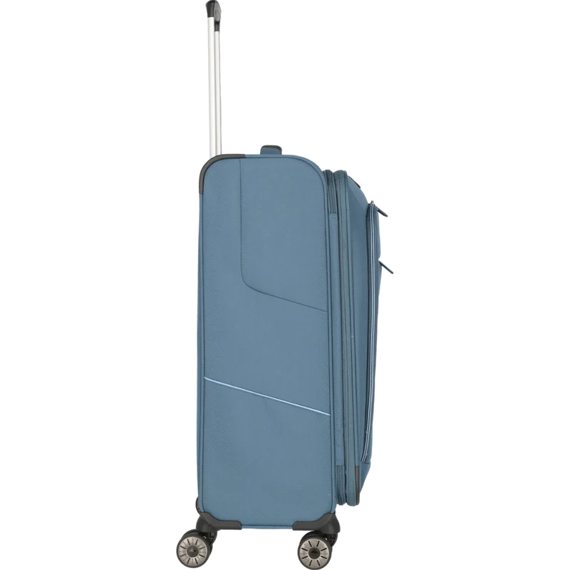 Travelite Skaii 4-Rollen Trolley M 67 cm -Panoramablau