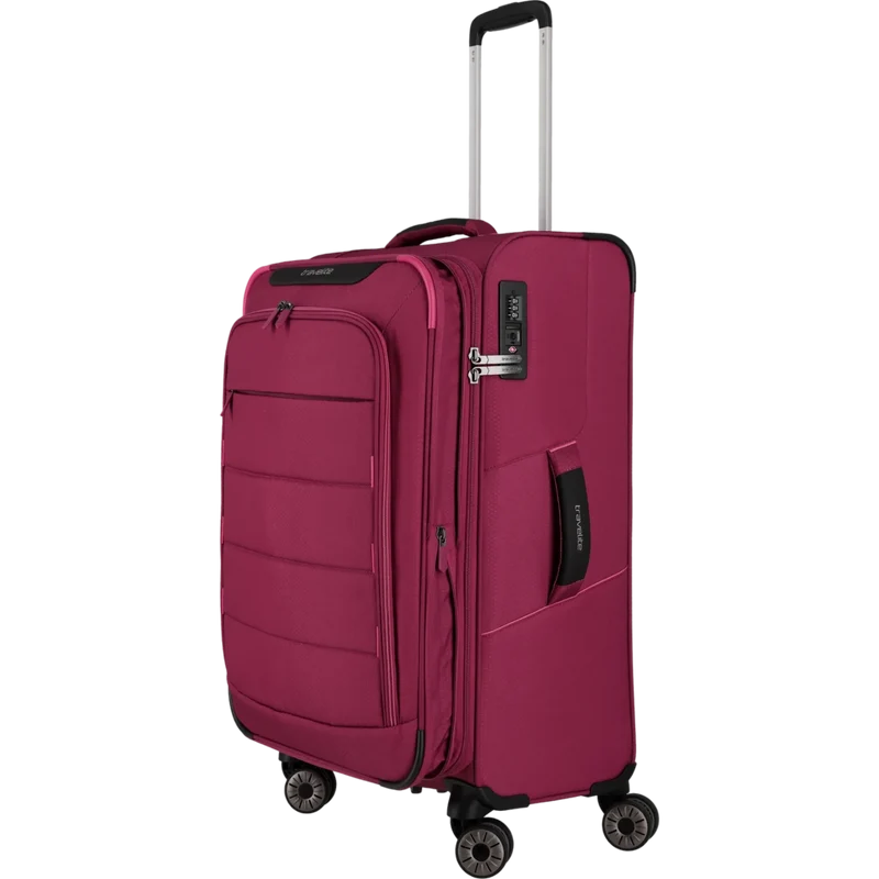 Travelite Skaii 4-Rollen Trolley M 67 cm -Abendrot