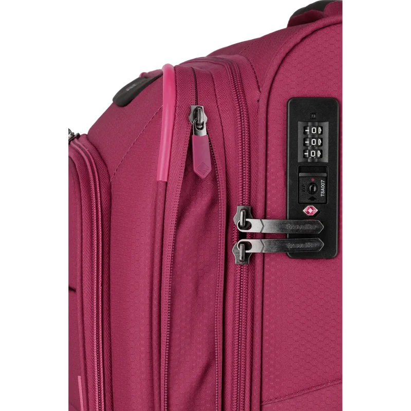 Travelite Skaii 4-Rollen Trolley M 67 cm -Abendrot
