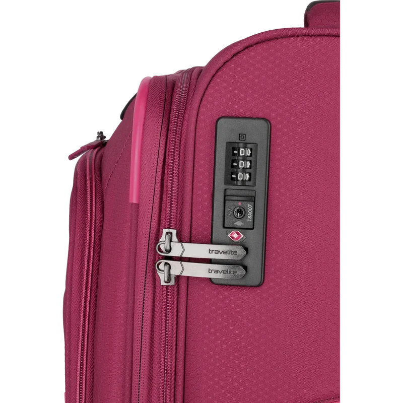 Travelite Skaii 4-Rollen Trolley M 67 cm -Abendrot