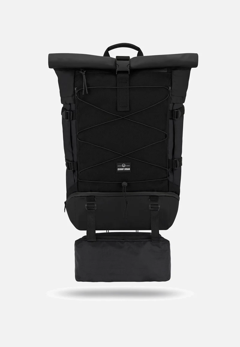 Allen XL Travel Schwarz - Rolltop Rucksack