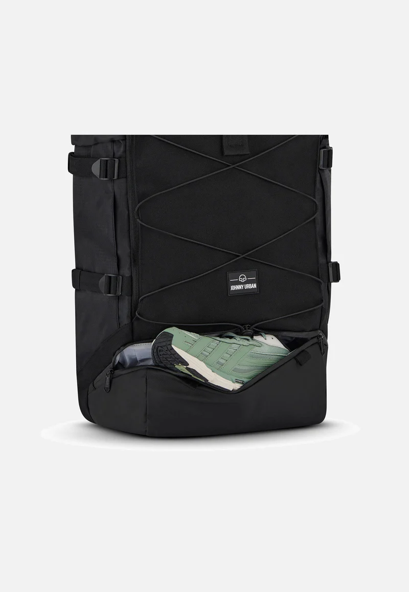 Allen XL Travel Schwarz - Rolltop Rucksack