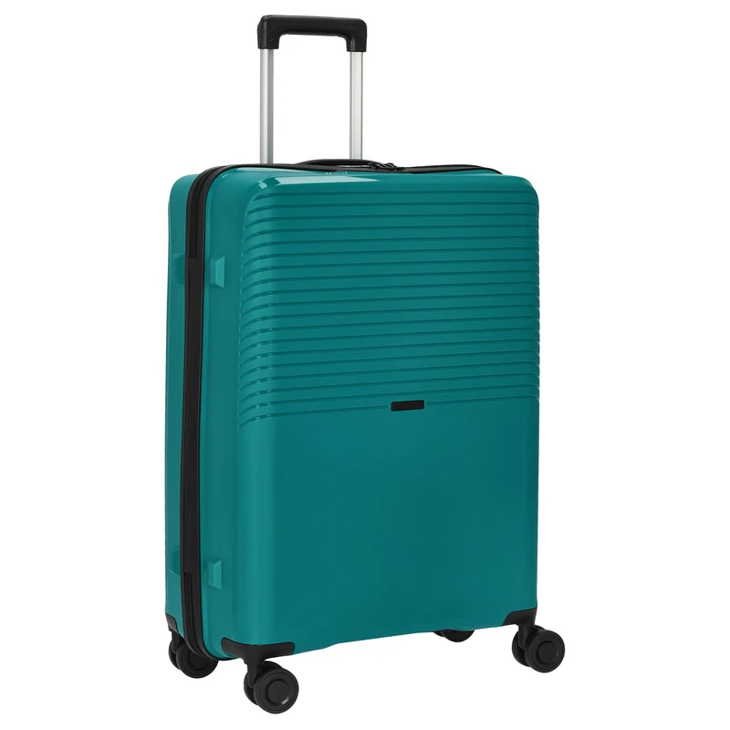 D&N Travel Line 4000 - 4-Rollen-Trolley M 66 cm (grün)