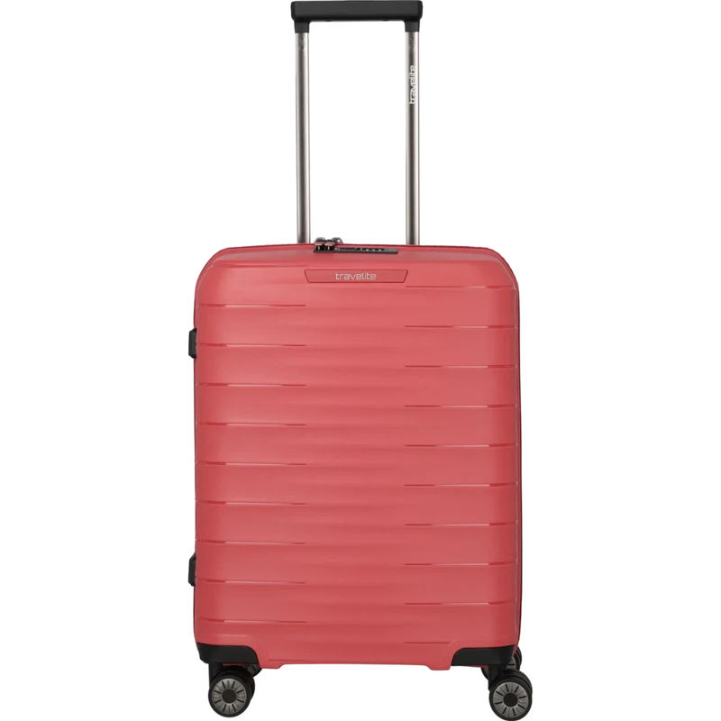 Travelite Mooby 4-Rollen-Handgepäcktrolley 55 cm -Rot