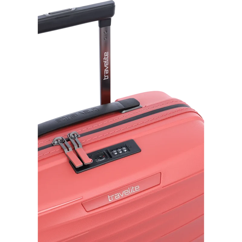Travelite Mooby 4-Rollen-Handgepäcktrolley 55 cm -Rot