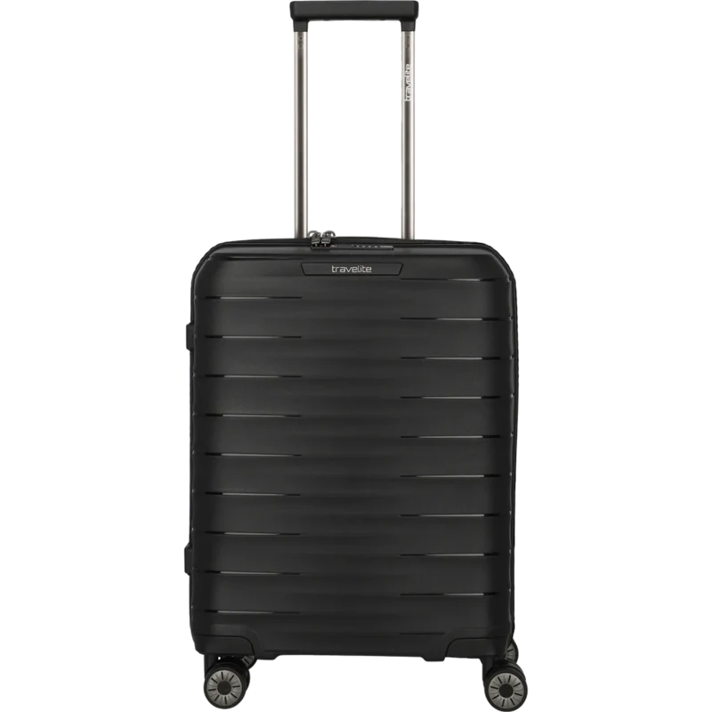 Travelite Mooby 4-Rollen-Handgepäcktrolley 55 cm -Schwarz