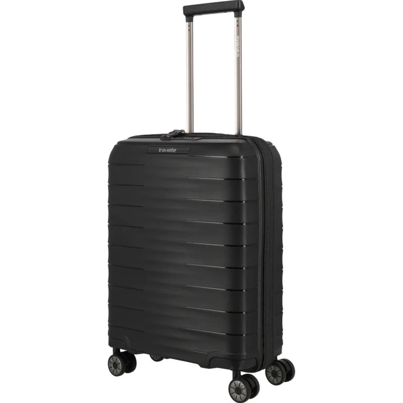 Travelite Mooby 4-Rollen-Handgepäcktrolley 55 cm -Schwarz