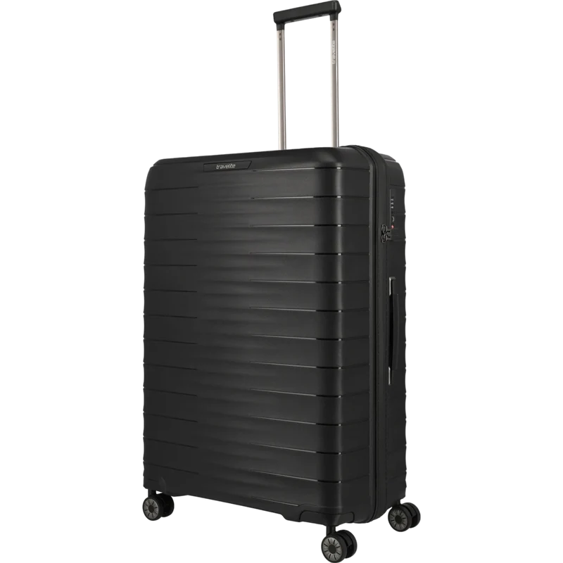 Travelite Mooby 4-Rollen-Kofferset 3tlg. L/M/S -Schwarz