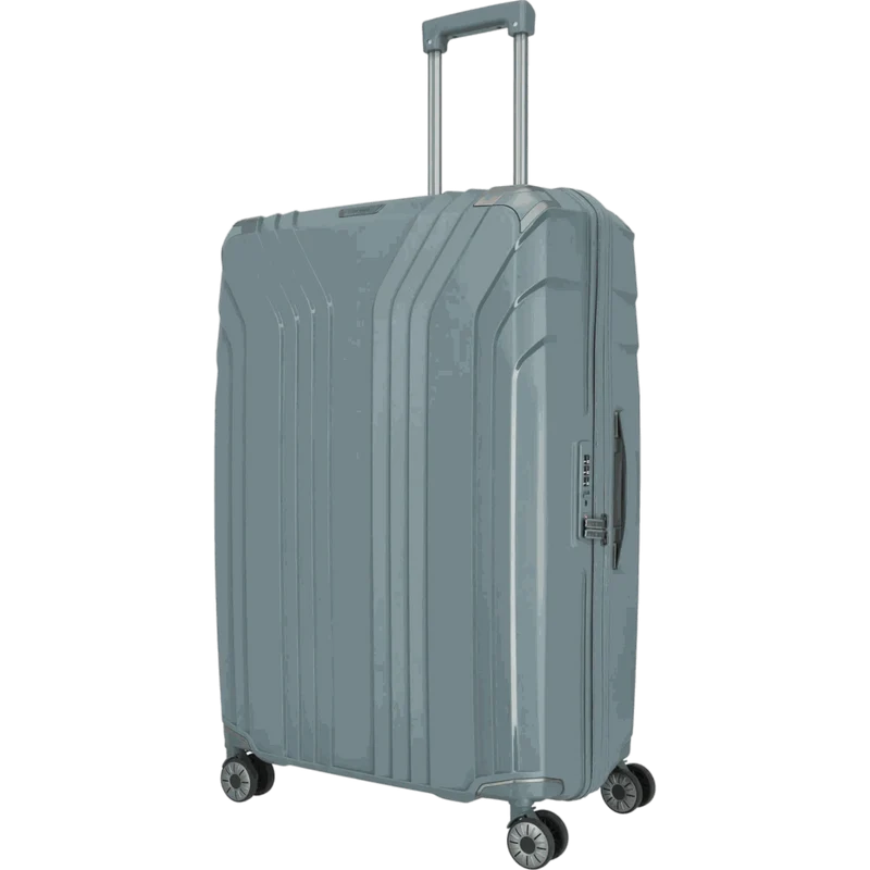 Travelite Elvaa 4-Rollen-Trolley L 76 cm -Blaugrau