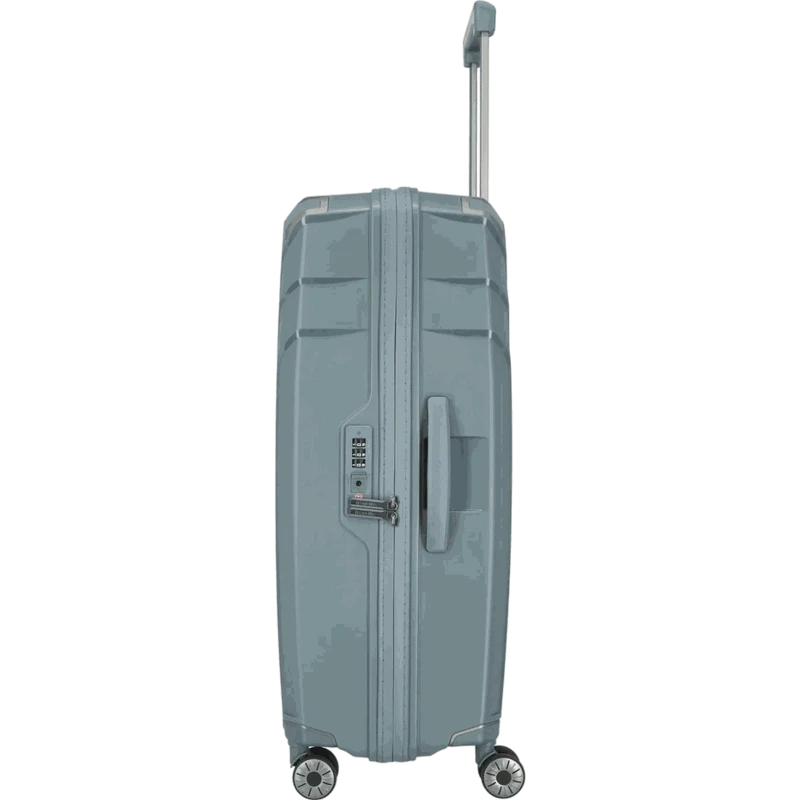 Travelite Elvaa 4-Rollen-Trolley L 76 cm -Blaugrau