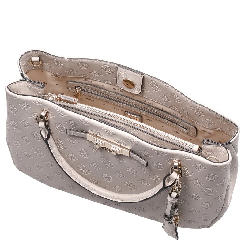 Guess Carmella - Henkeltasche 35 cm (bone logo)