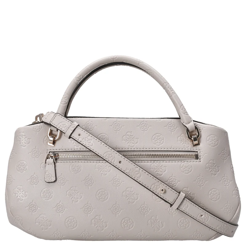 Guess Carmella 3 Comp Satchel - Henkeltasche 30 cm (bone logo)