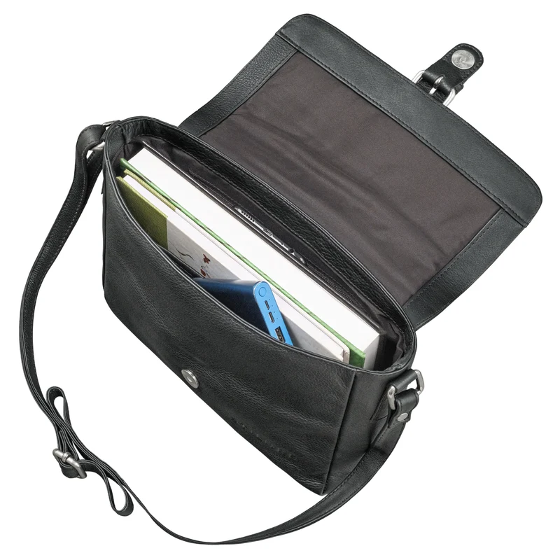 "Letizia" Leder Schultertasche Damen mittelgroß