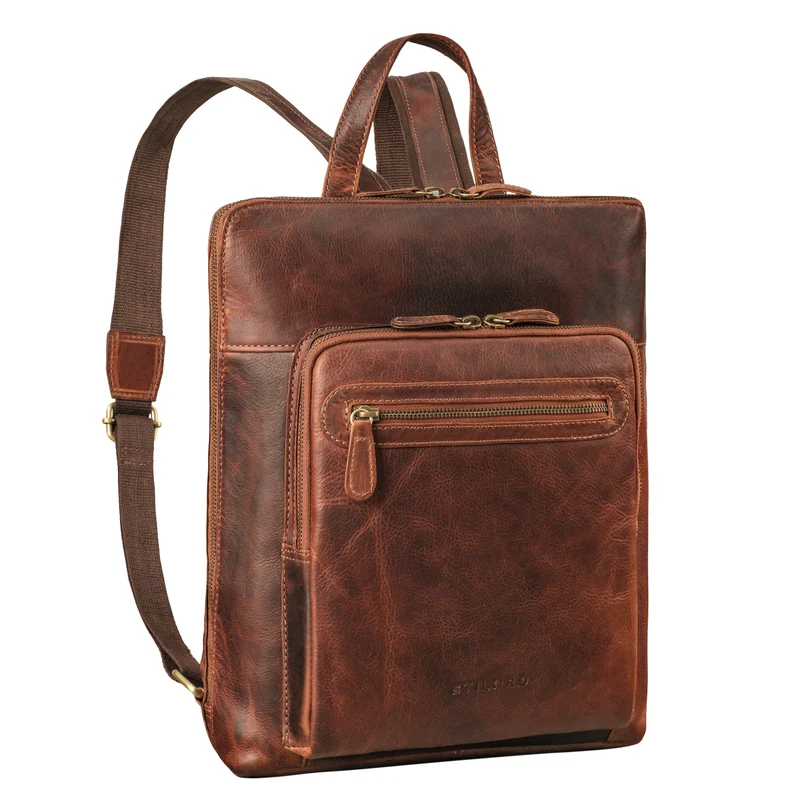 "Shyla" Eleganter Rucksack Damen Leder Vintage