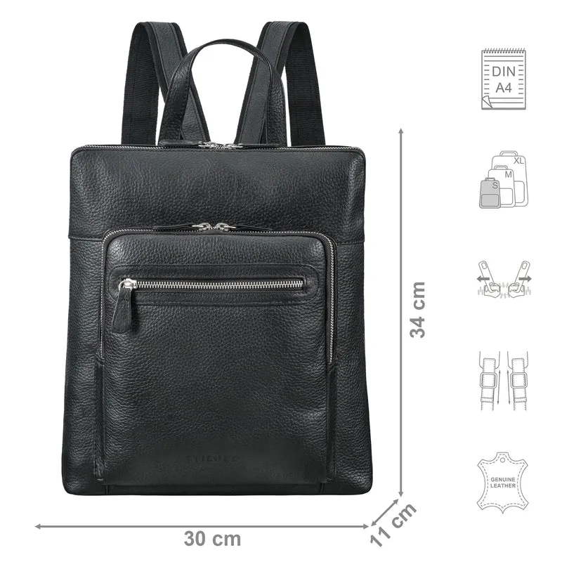 "Shyla" Eleganter Rucksack Damen Leder Vintage