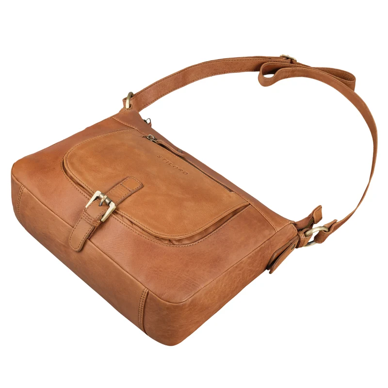 "Odette" Leder Handtasche Damen Umhängetasche