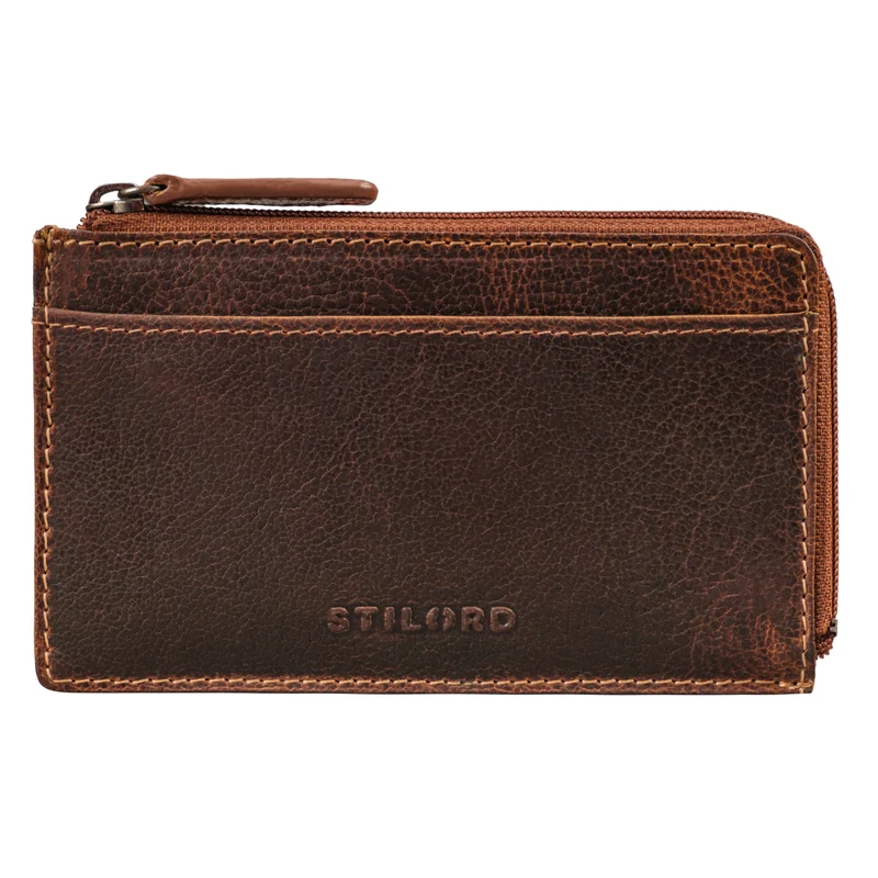 "Ano" 2 in 1 Leder Schlüsseltasche mit 6 Kartenfächern Münzfach