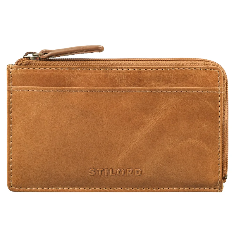 "Ano" 2 in 1 Leder Schlüsseltasche mit 6 Kartenfächern Münzfach