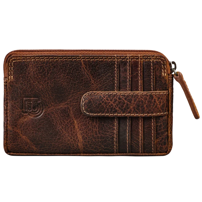 "Cruz" Vintage Geldbörse mit Schlüsselfach Schlüsseltasche Leder RFID
