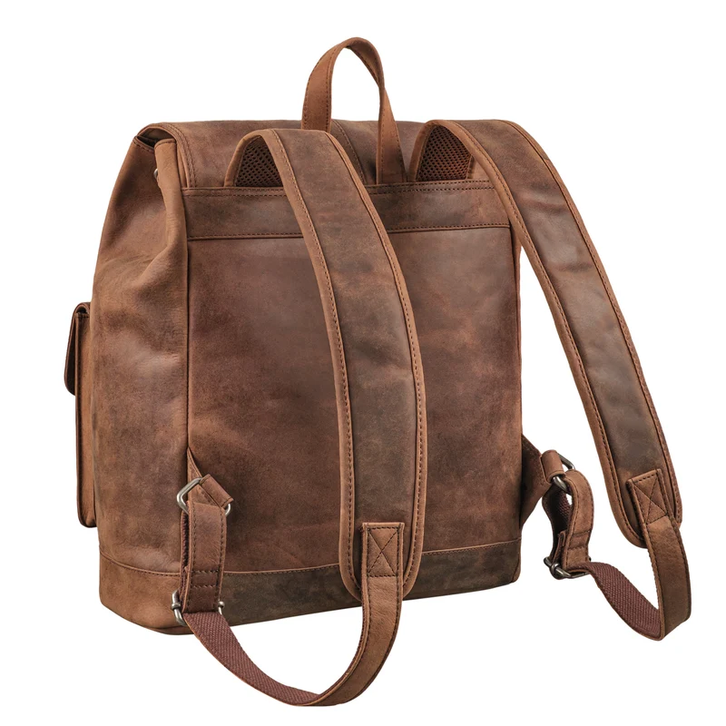 "Dreamer" Vintage Leder Rucksack Herren Damen Groß