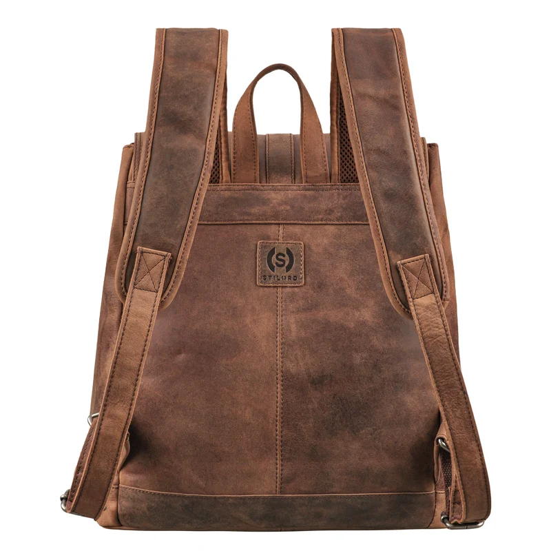 "Dreamer" Vintage Leder Rucksack Herren Damen Groß
