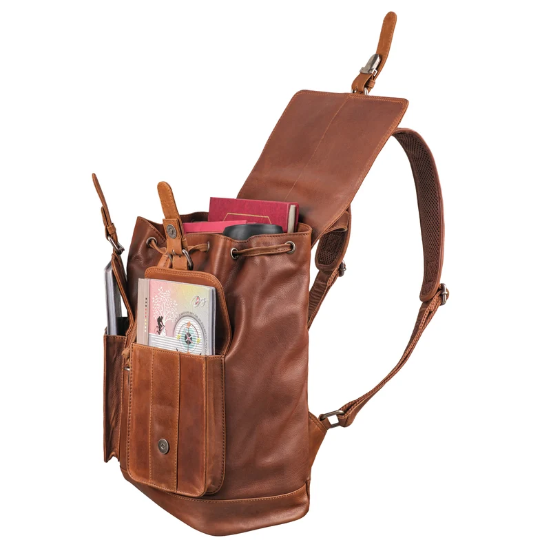 "Dreamer" Vintage Leder Rucksack Herren Damen Groß