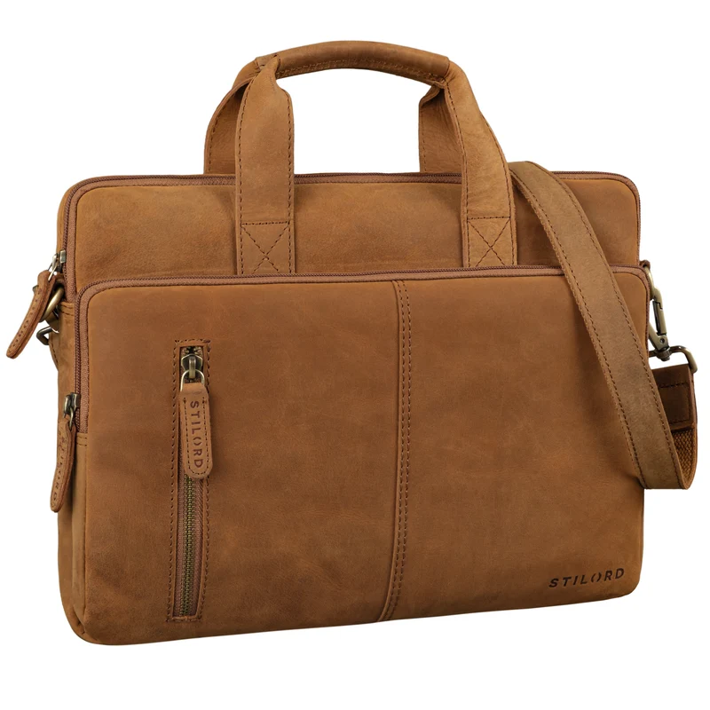 "Raihn" Leder Umhängetasche Herren 13.3 - 14 Zoll