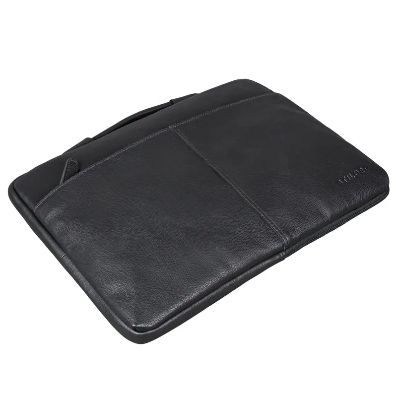 "Kit" Laptop Tasche 15.6 Zoll Leder Herren Laptophülle