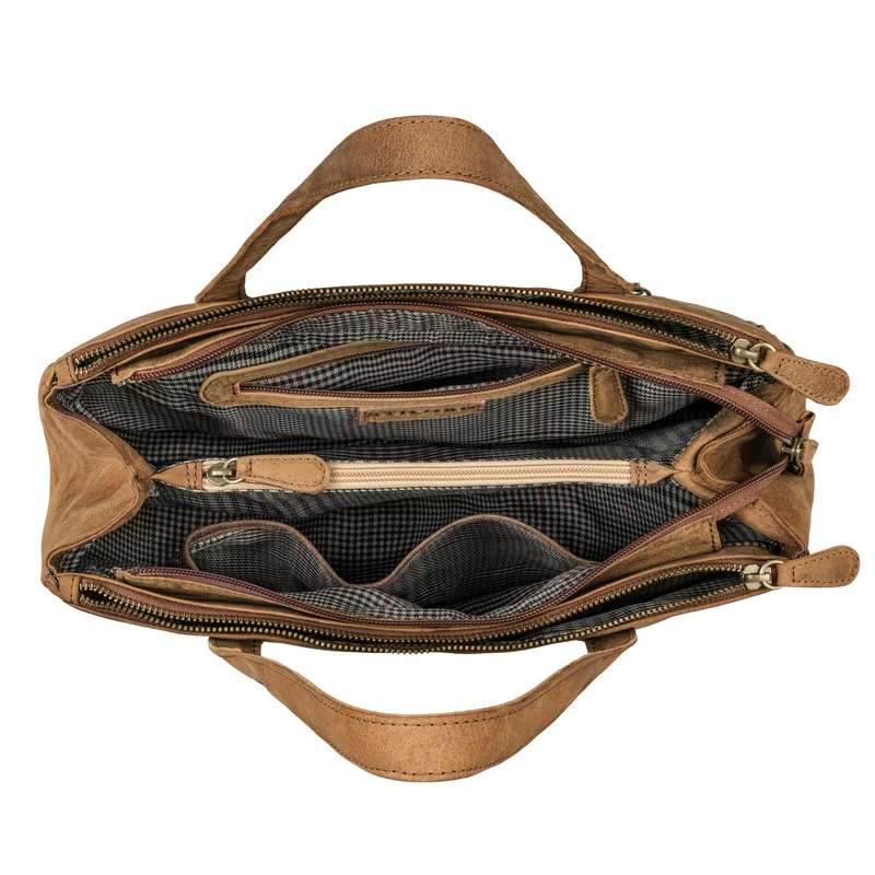 "Blossom" Leder Handtasche Damen
