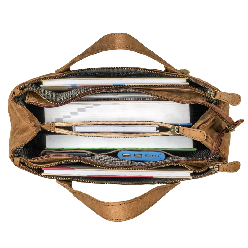 "Blossom" Leder Handtasche Damen