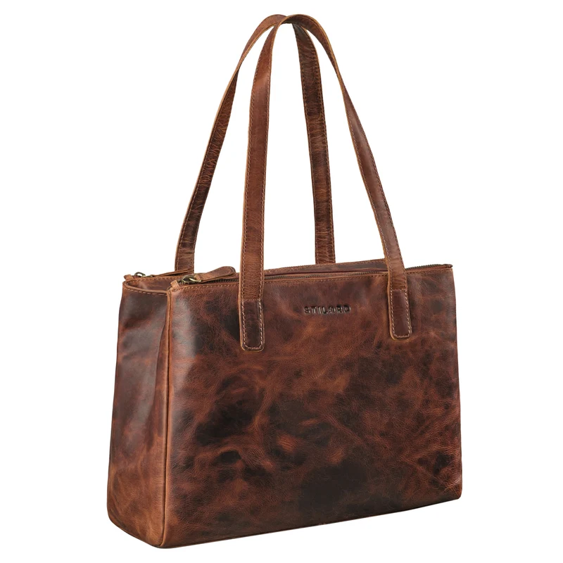 "Blossom" Leder Handtasche Damen