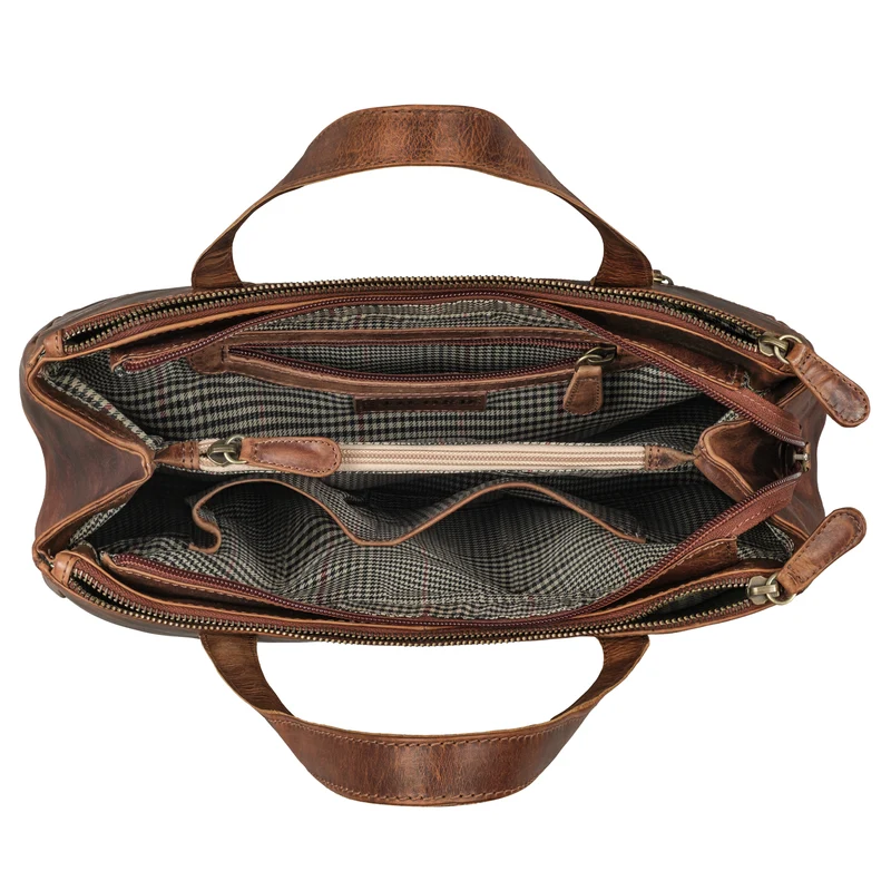 "Blossom" Leder Handtasche Damen
