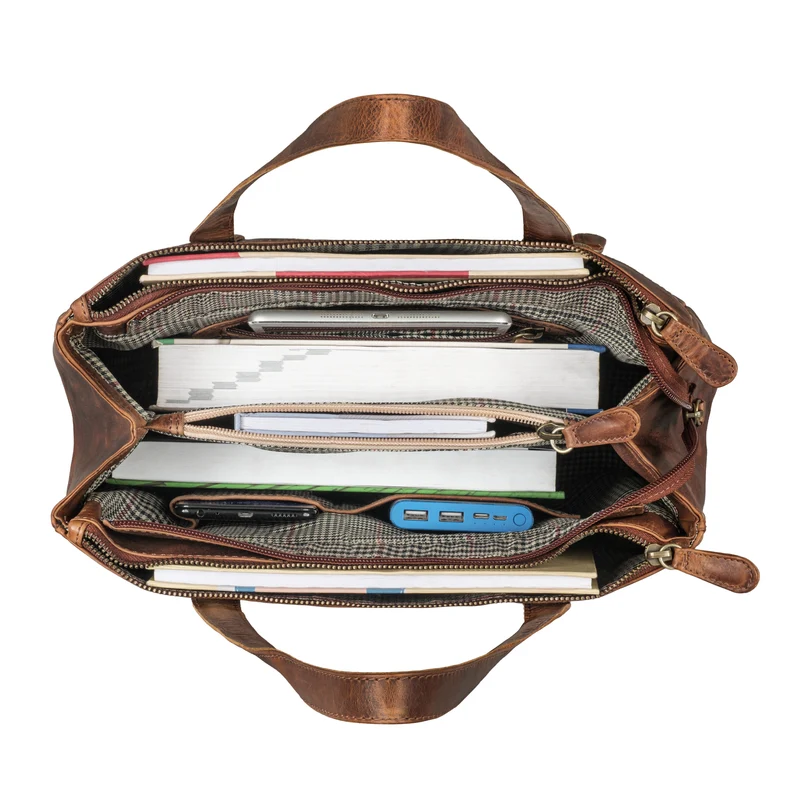"Blossom" Leder Handtasche Damen