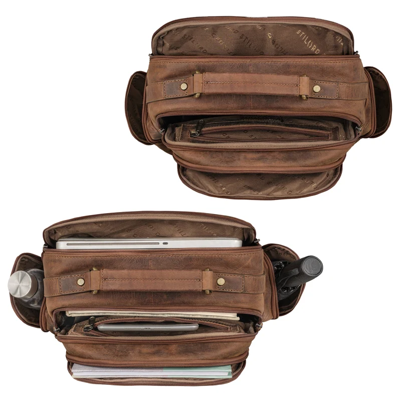"Manon" Großer Rucksack Leder XL