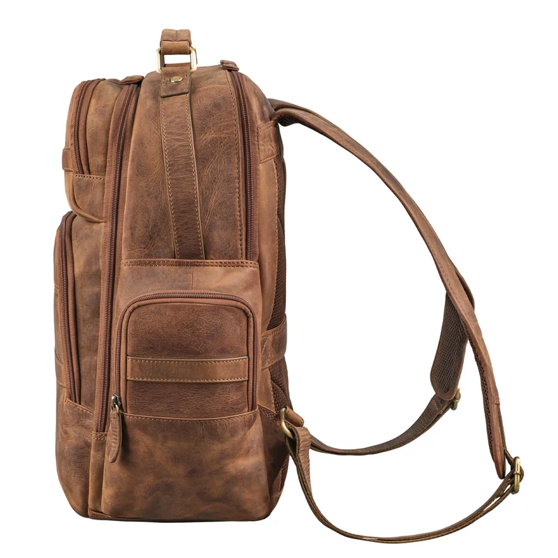 "Manon" Großer Rucksack Leder XL