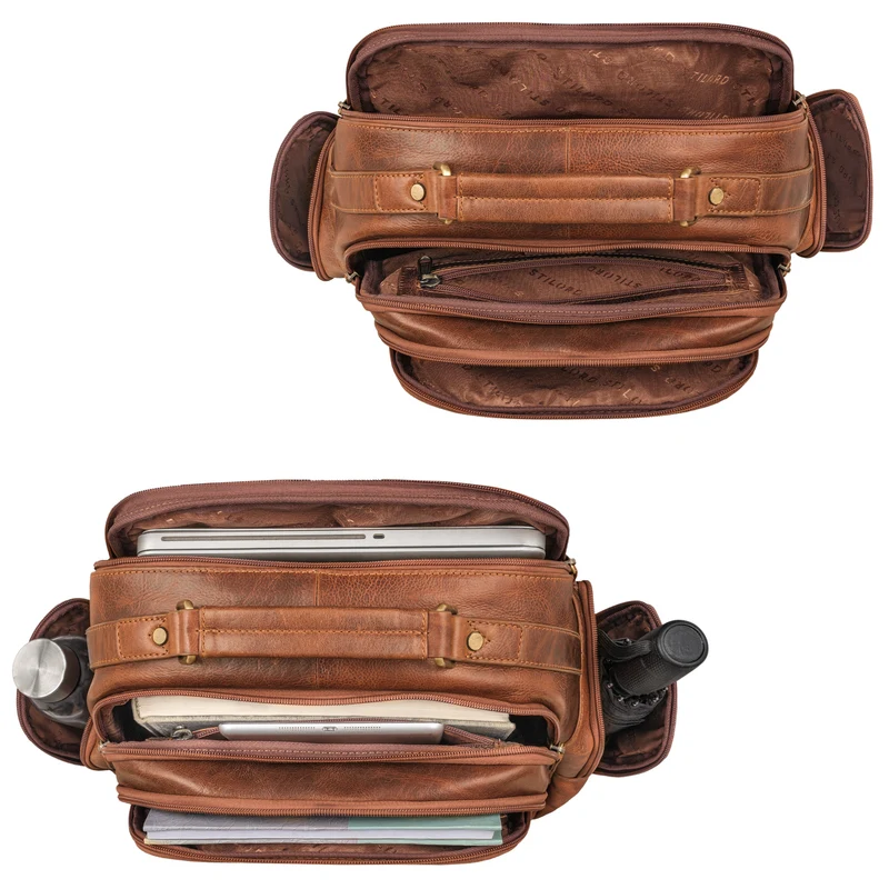 "Manon" Großer Rucksack Leder XL