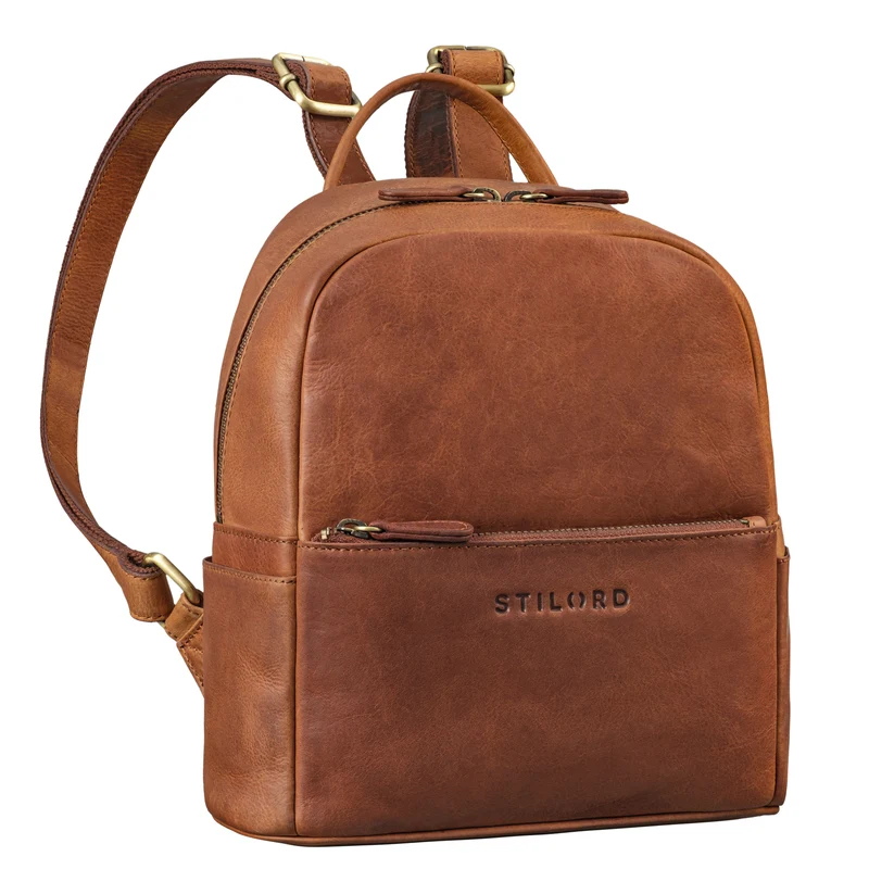 "Nelia" Kleiner Rucksack Damen Leder