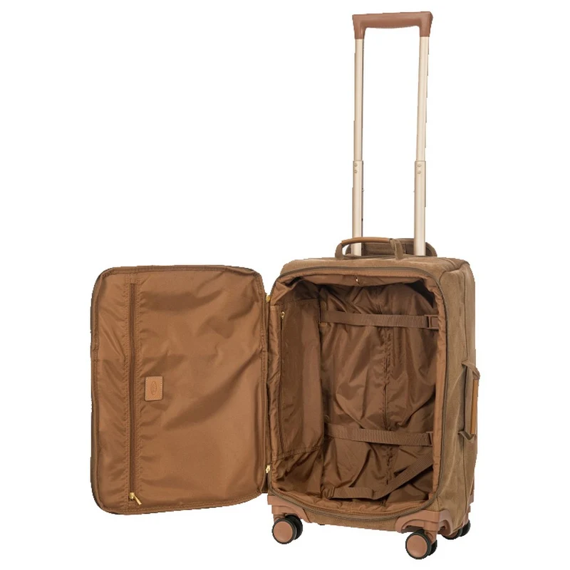 Brics Life - 4-Rollen-Kabinentrolley S 55 cm (camel)