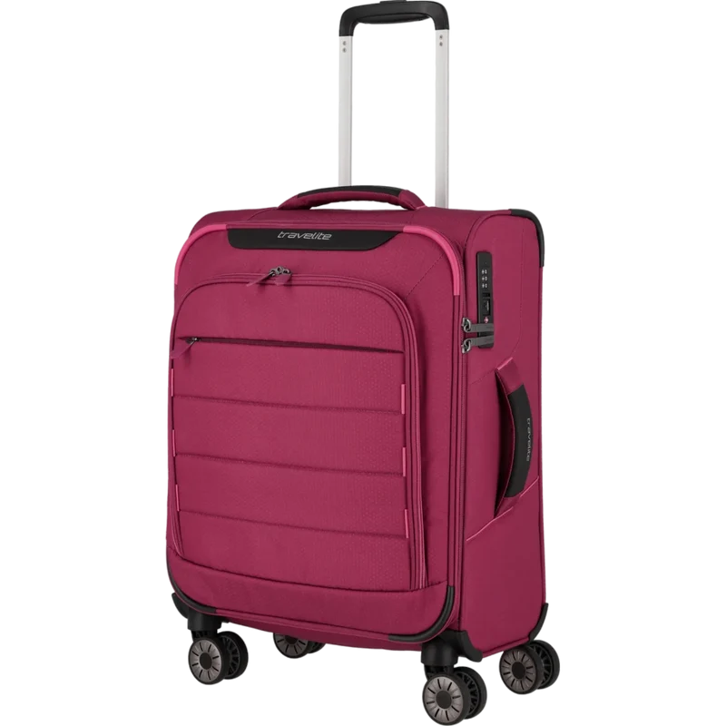 Travelite Skaii 4-Rollen Kabinentrolley S 55 cm -Abendrot