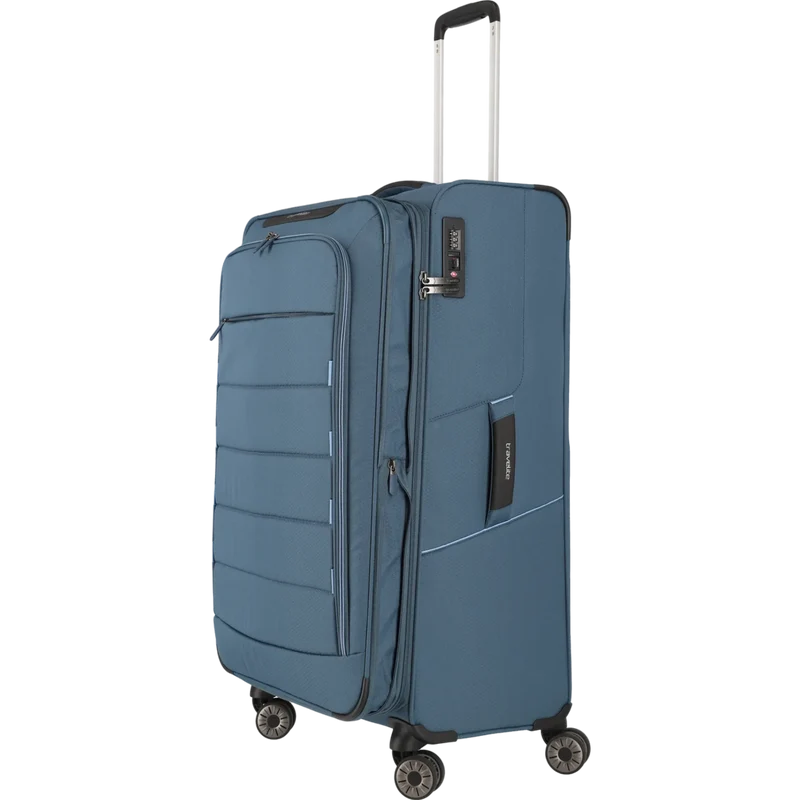 Travelite Skaii 4-Rollen Kofferset 3tlg. L/M/S -Panoramablau