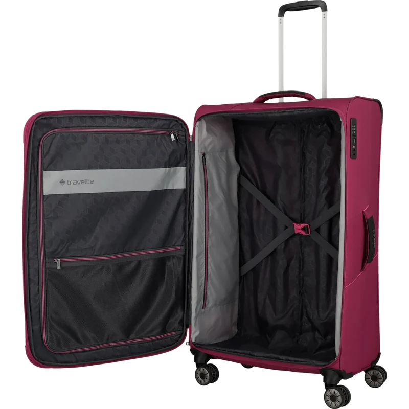 Travelite Skaii 4-Rollen Kofferset 3tlg. L/M/S -Abendrot