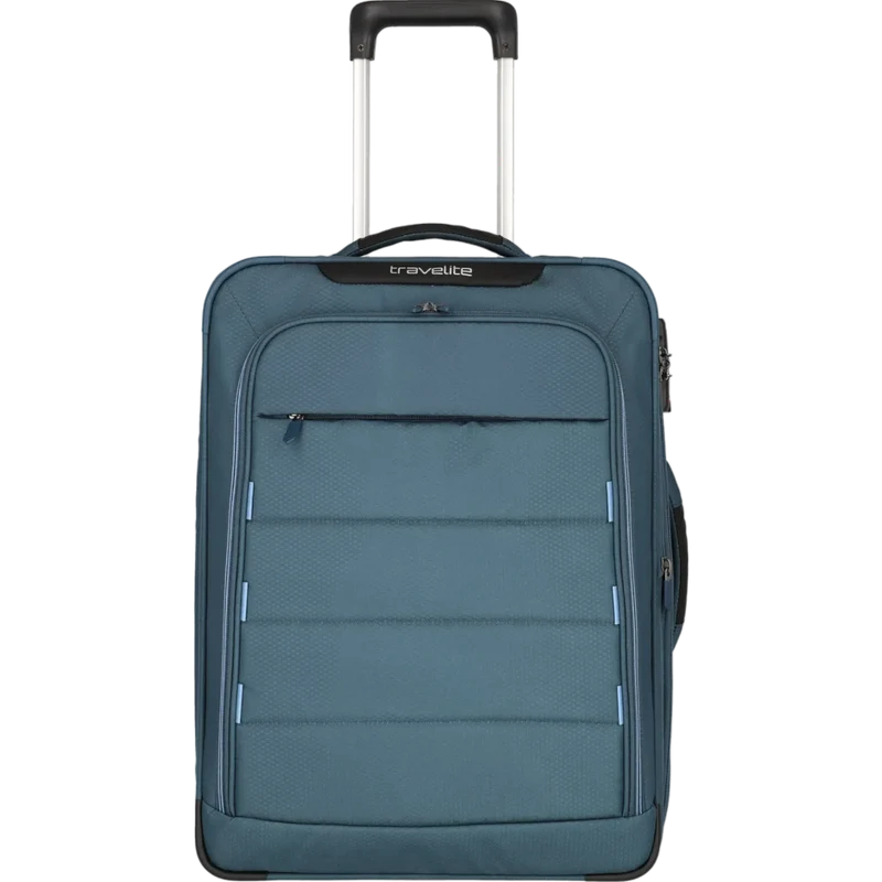 Travelite Skaii 2-Rollen Kabinentrolley 55 cm -Panoramablau