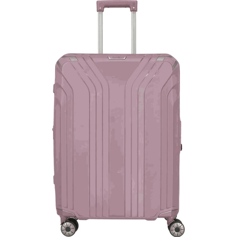Travelite Elvaa 4-Rollen-Trolley M 66 cm -Rosé