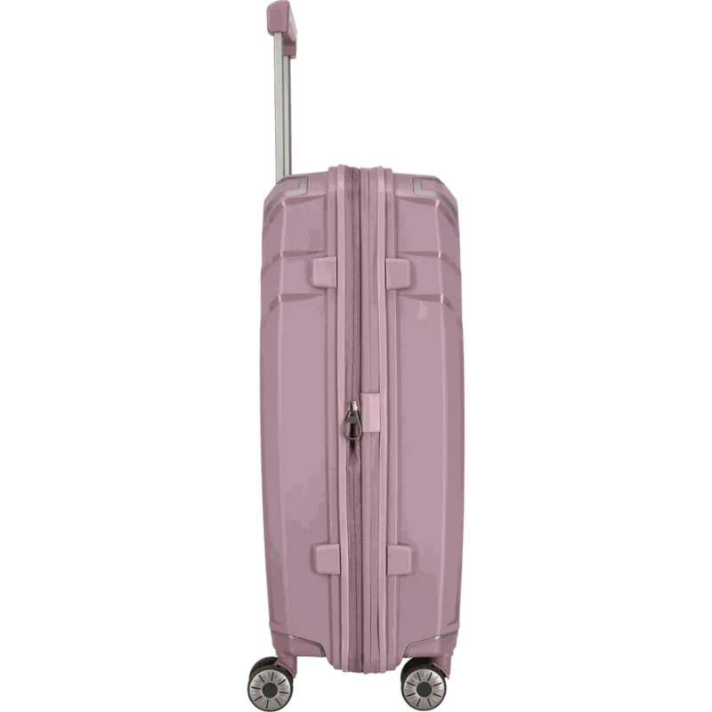 Travelite Elvaa 4-Rollen-Trolley M 66 cm -Rosé